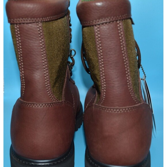 Wolverine Men's Steel Toe Work Boots Sz 8 Gore-Tex Waterproof Brown Leather NEW - Picture 7 of 8